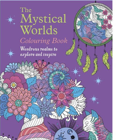 Mystical Worlds Colouring Book