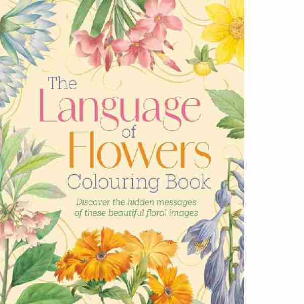 Language of Flowers Colouring Book