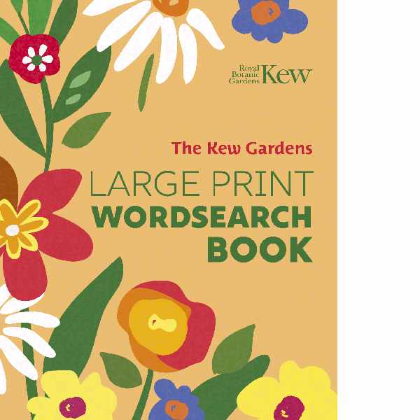 Kew Gardens Large Print Wordsearch