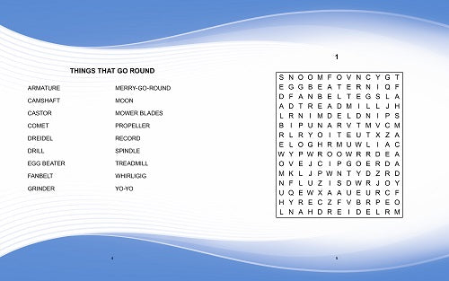 5 Minute Puzzles Wordsearch