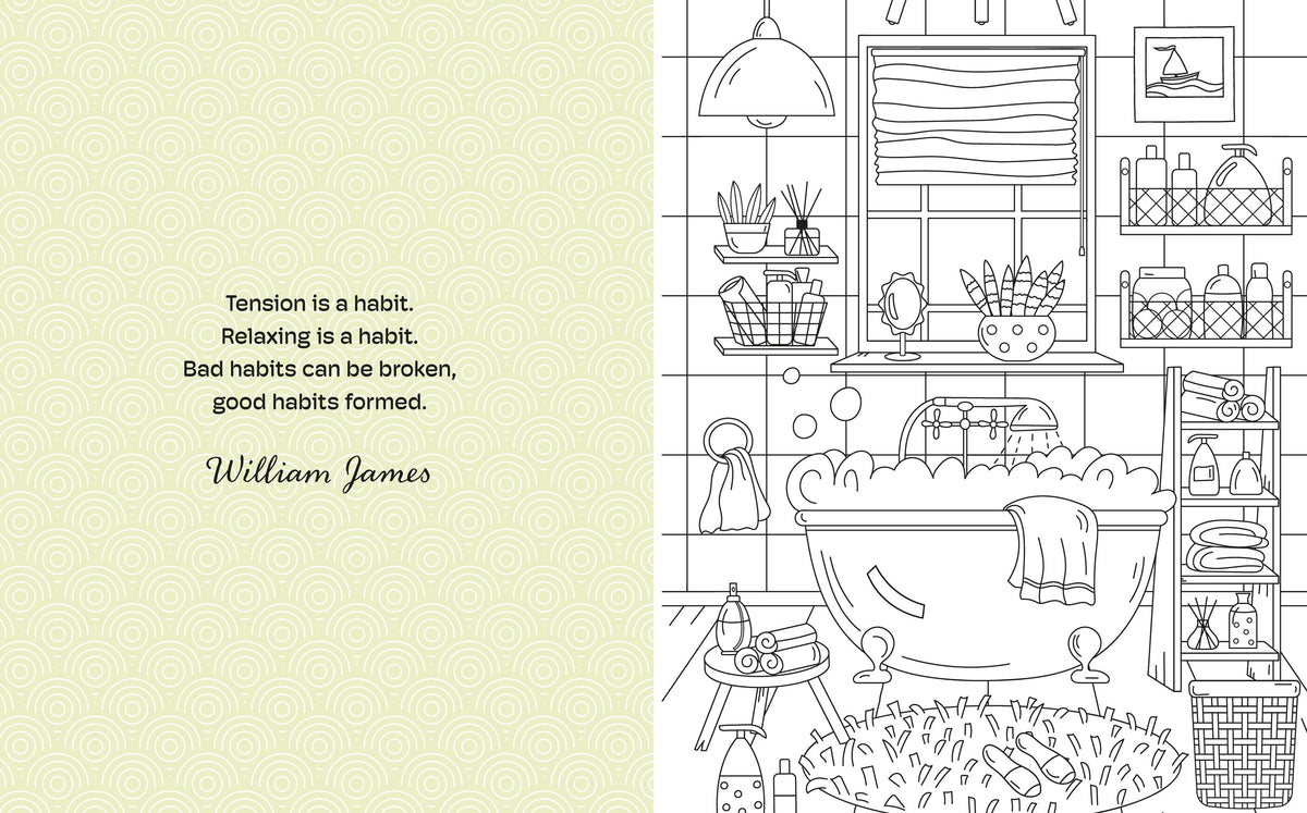 The Stress Free Colouring Book