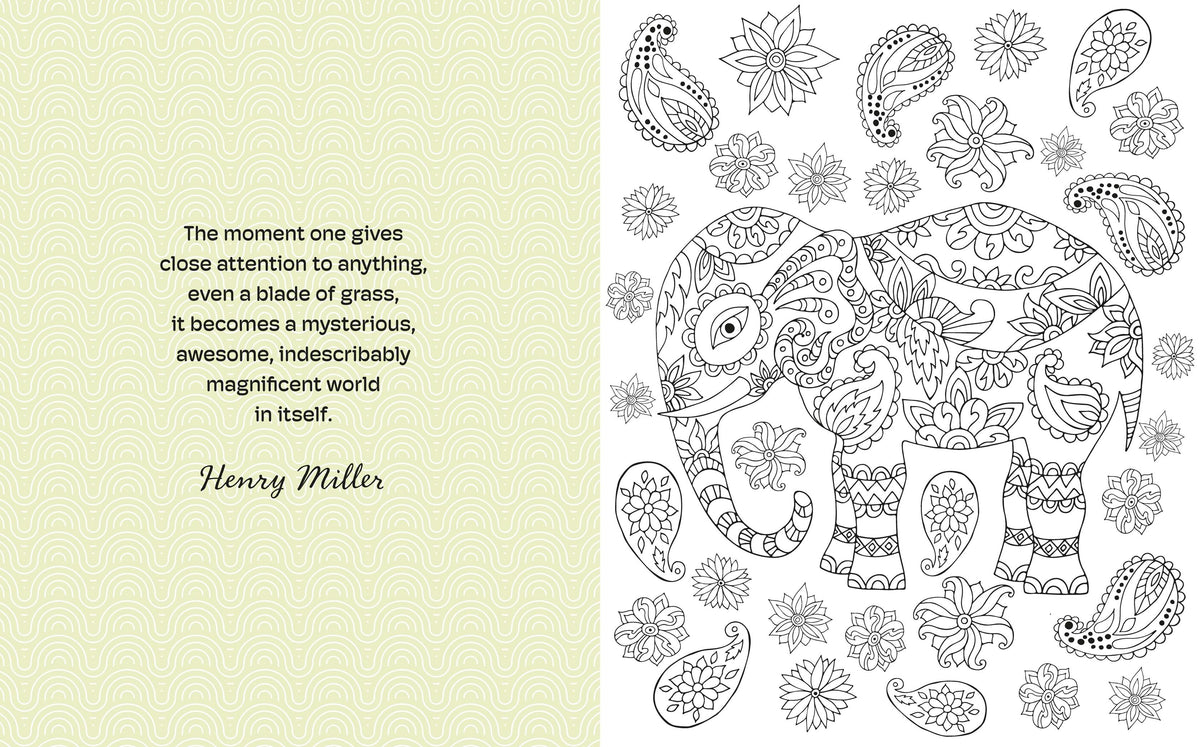 The Stress Free Colouring Book