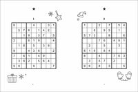 Christmas Sudoku Printed Edges