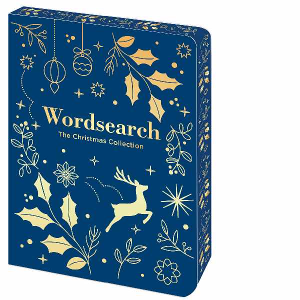 Christmas Wordsearch Printed Edge