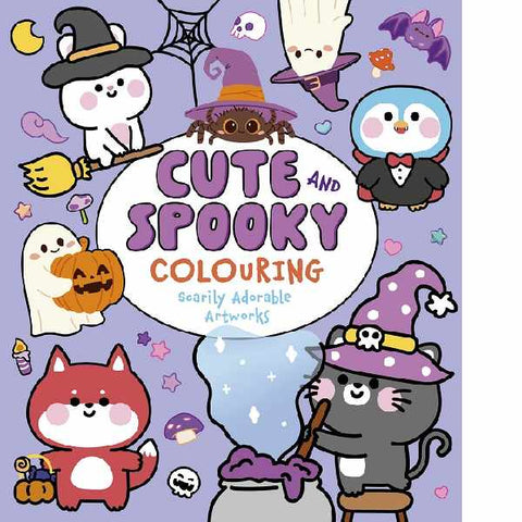 Cute And Spooky Colouring