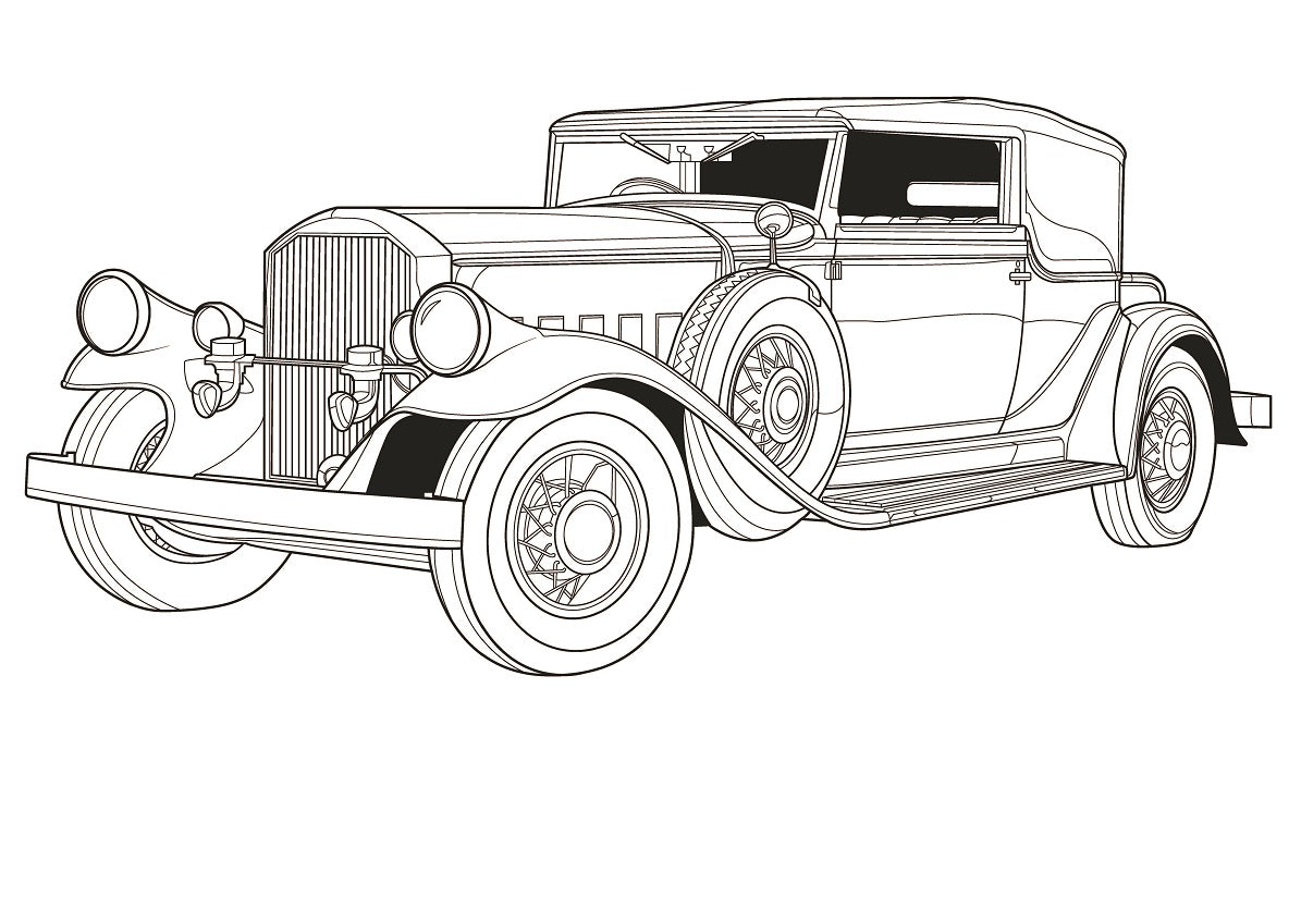 Dream Cars Colouring Book