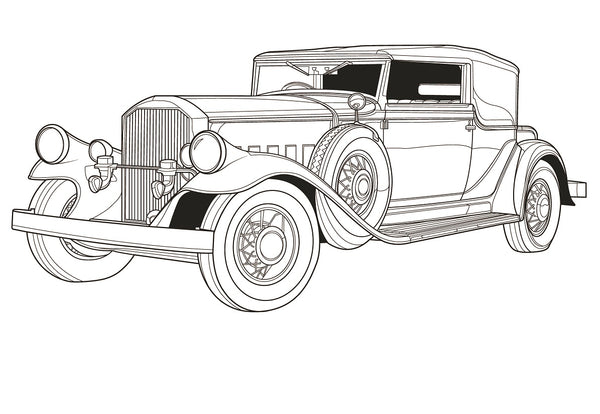 Dream Cars Colouring Book