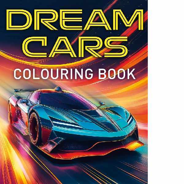 Dream Cars Colouring Book