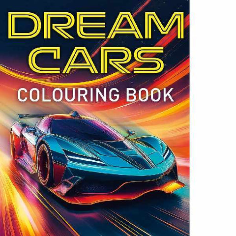 Dream Cars Colouring Book