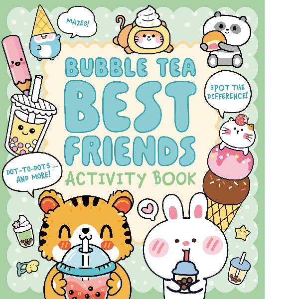 Bubble Tea Best Friends Activity Book