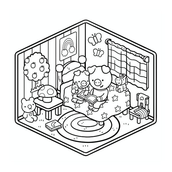 Cosy Homes Colouring Corner