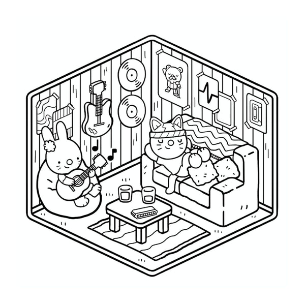 Cosy Homes Colouring Corner
