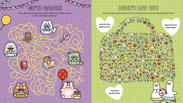 Kawaii Cuties Activity Book
