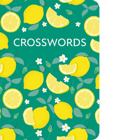 Crossword Puzzle - Lemon Cover - Backorder Stock Available Late December