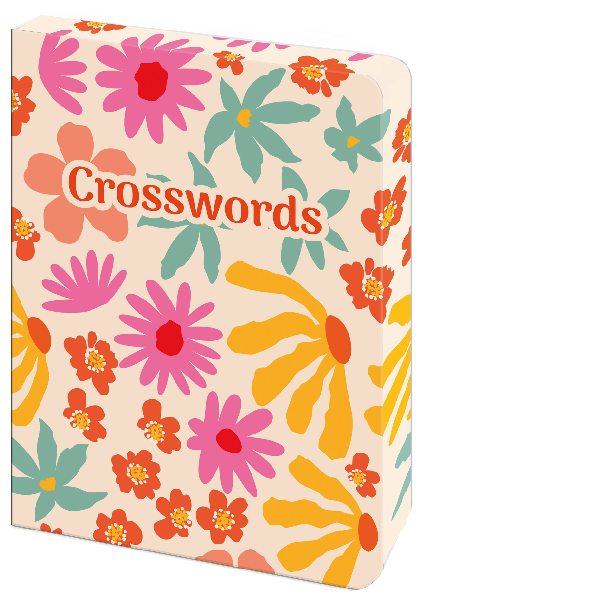 Crossword Flower Printed Edge Puzzle