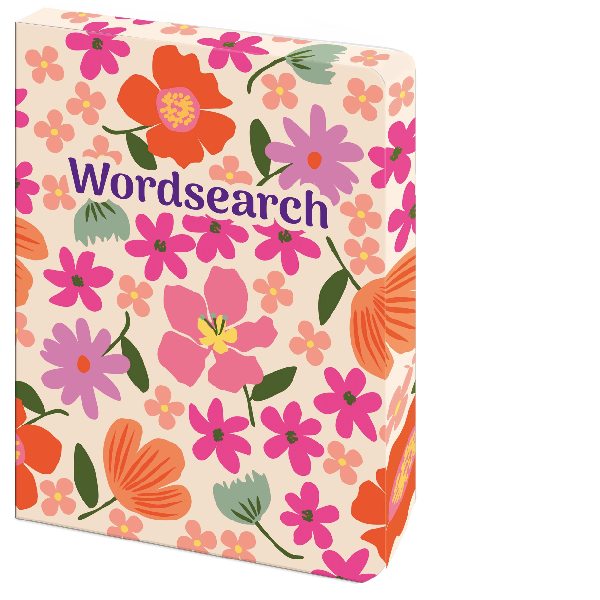 Wordsearch Flower Printed Edge Puzzle Book - Backorder Available December