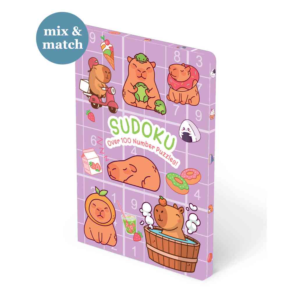 Boba Tea Sudoku Puzzle 128 page