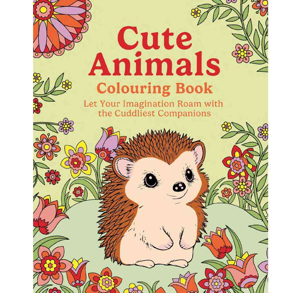 Cute Animals Colouring Book