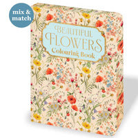 Beautiful Flowers Colouring Book
