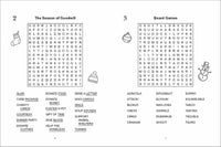 Wordsearch Christmas  Printed Edge Puzzle