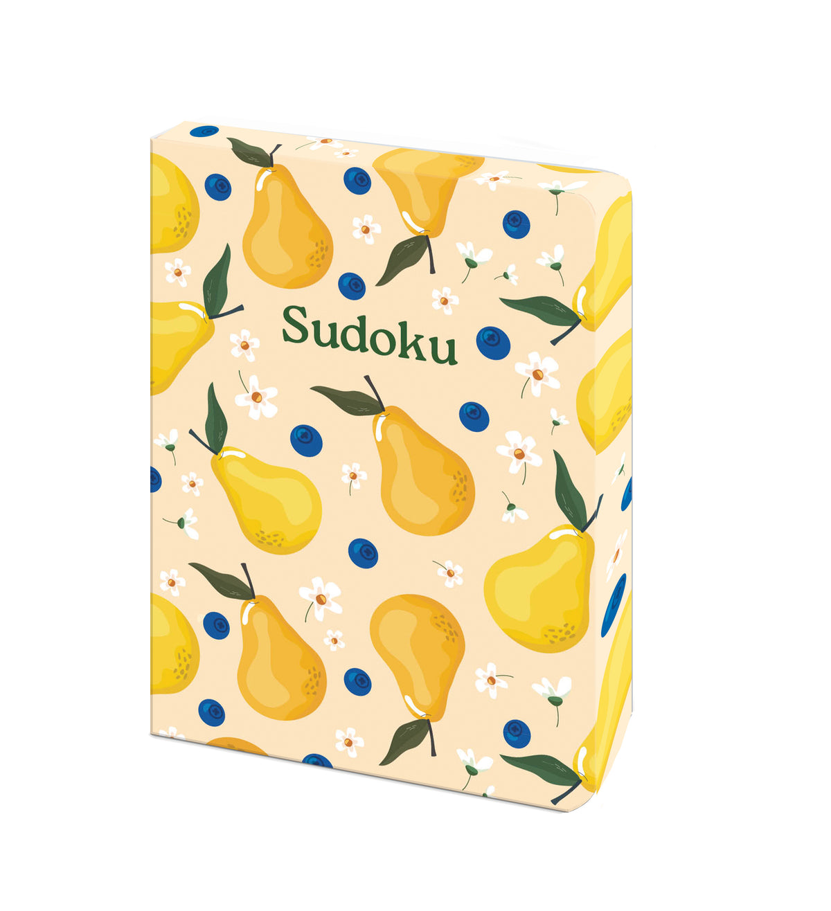 Sudoku 208pg Printed Edge Puzzle Book - Lemons