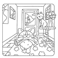 Furry Friends Cute Colouring Book