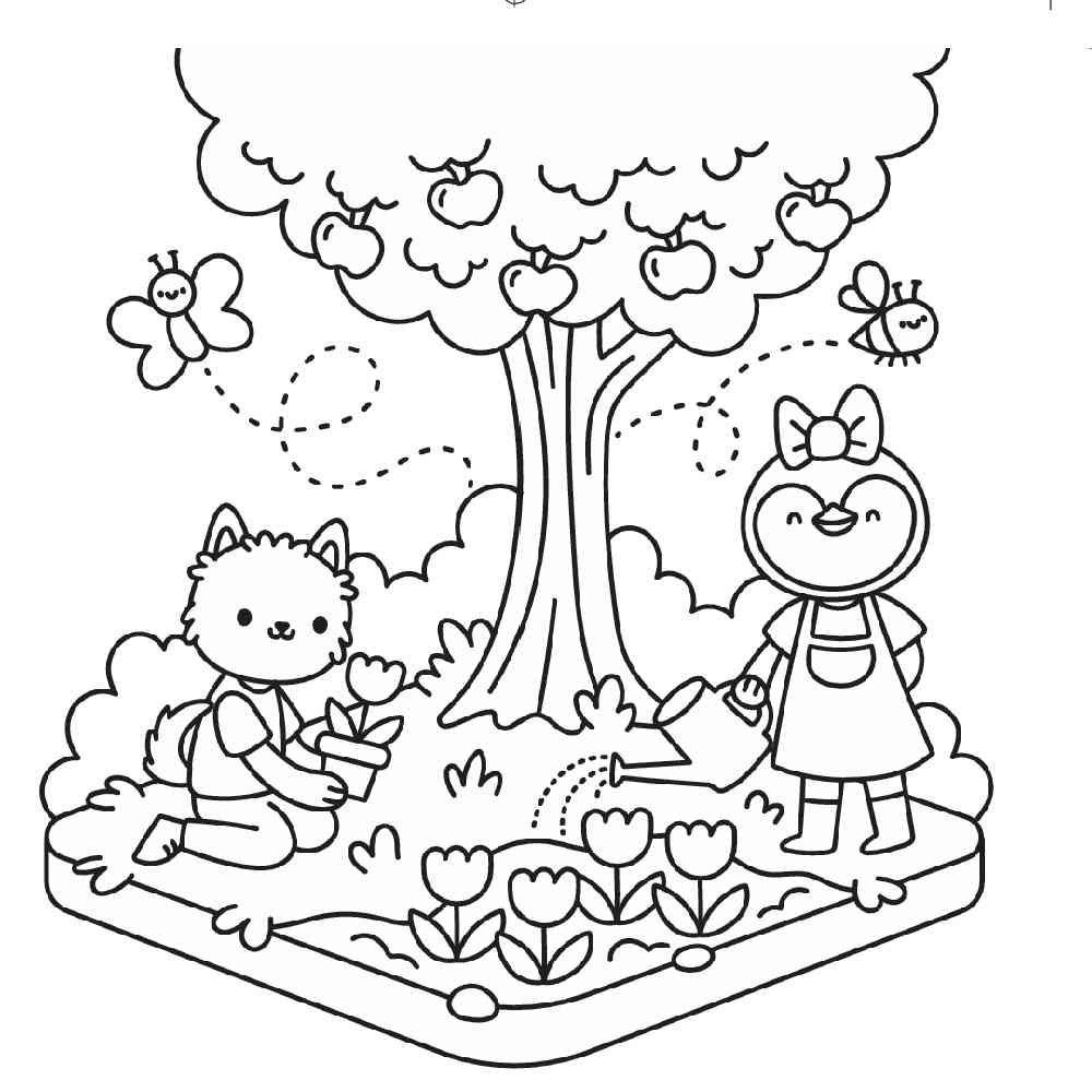 Sunny Days Pocket Cosy Colouring