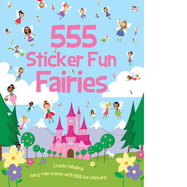 555 Sticker Fun Fairies