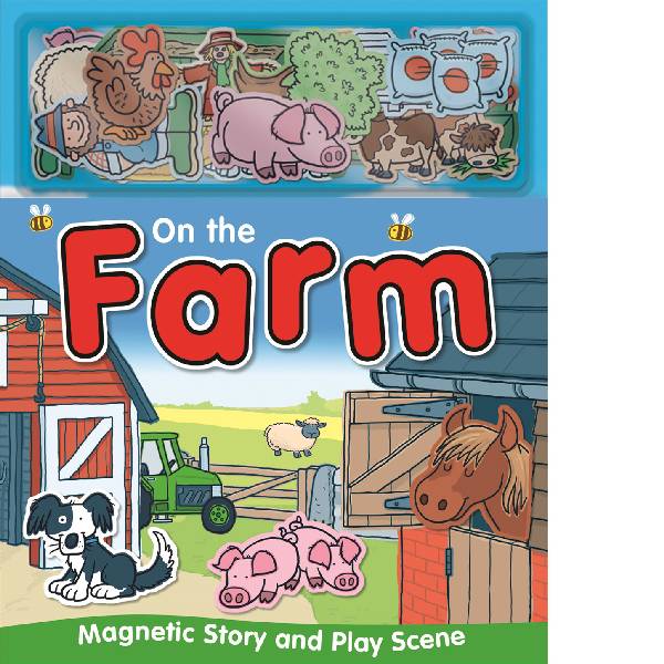 On The Farm Magnetic Book