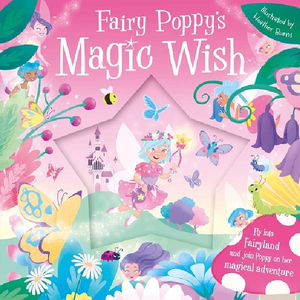 Fairy Poppys Magic Wish Glitter Globe