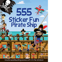 555 Sticker Fun Pirate Ship