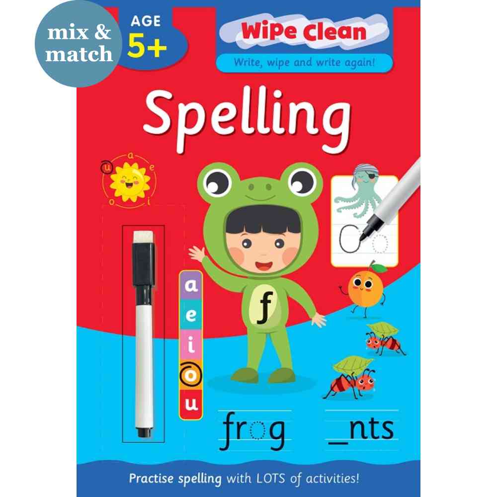 Wipe Clean Spelling