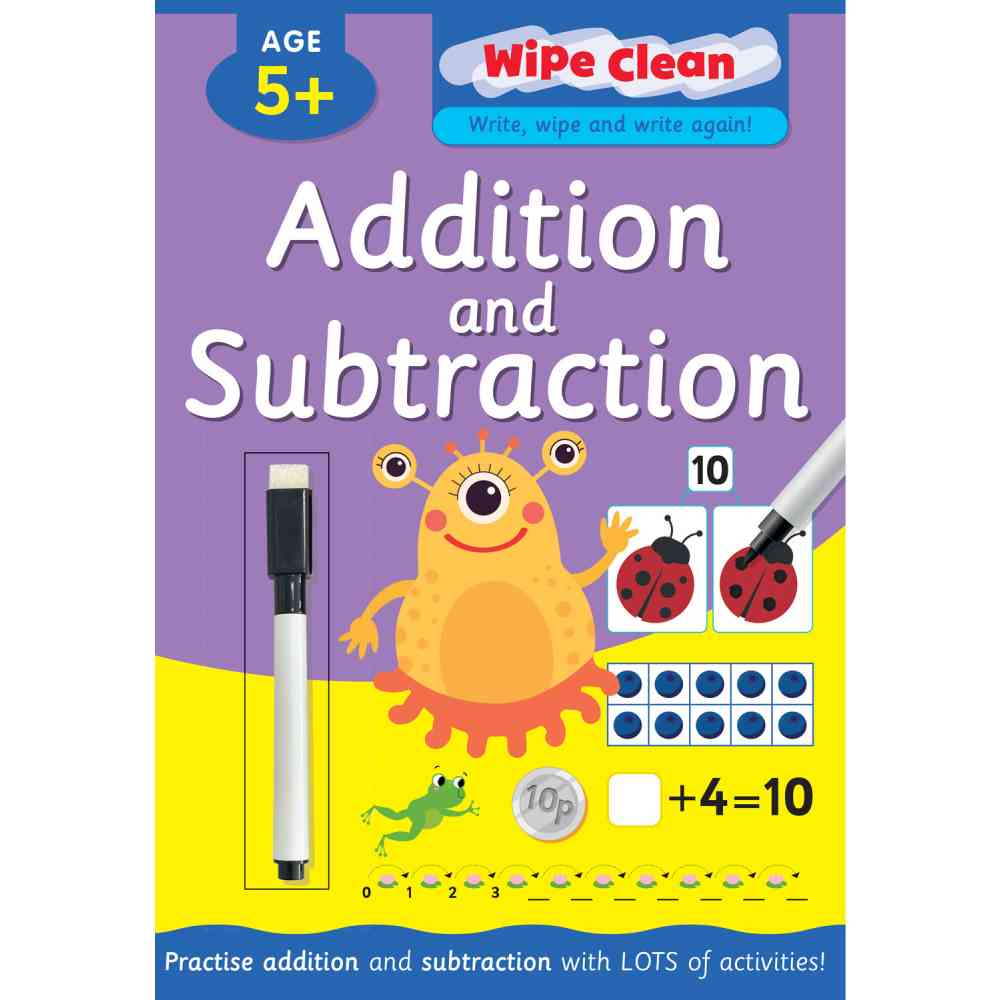 Wipe Clean Addition & Subtraction