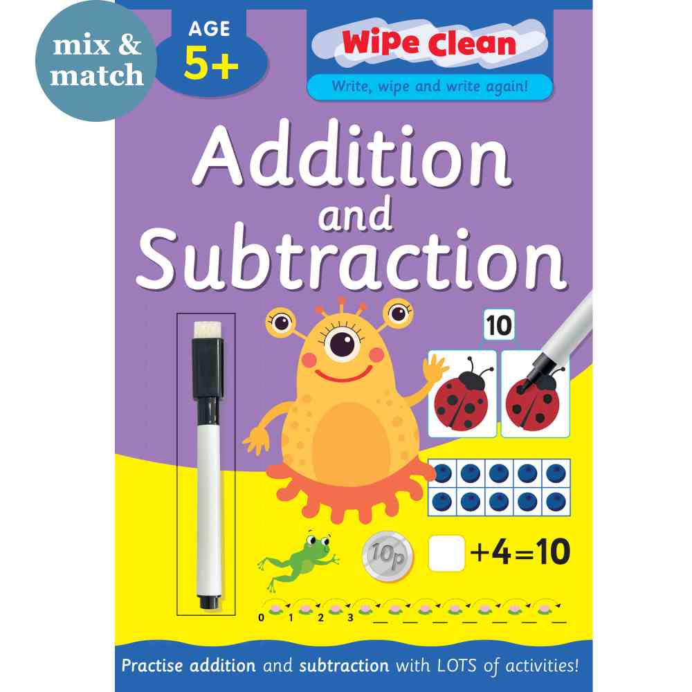 Wipe Clean Addition & Subtraction