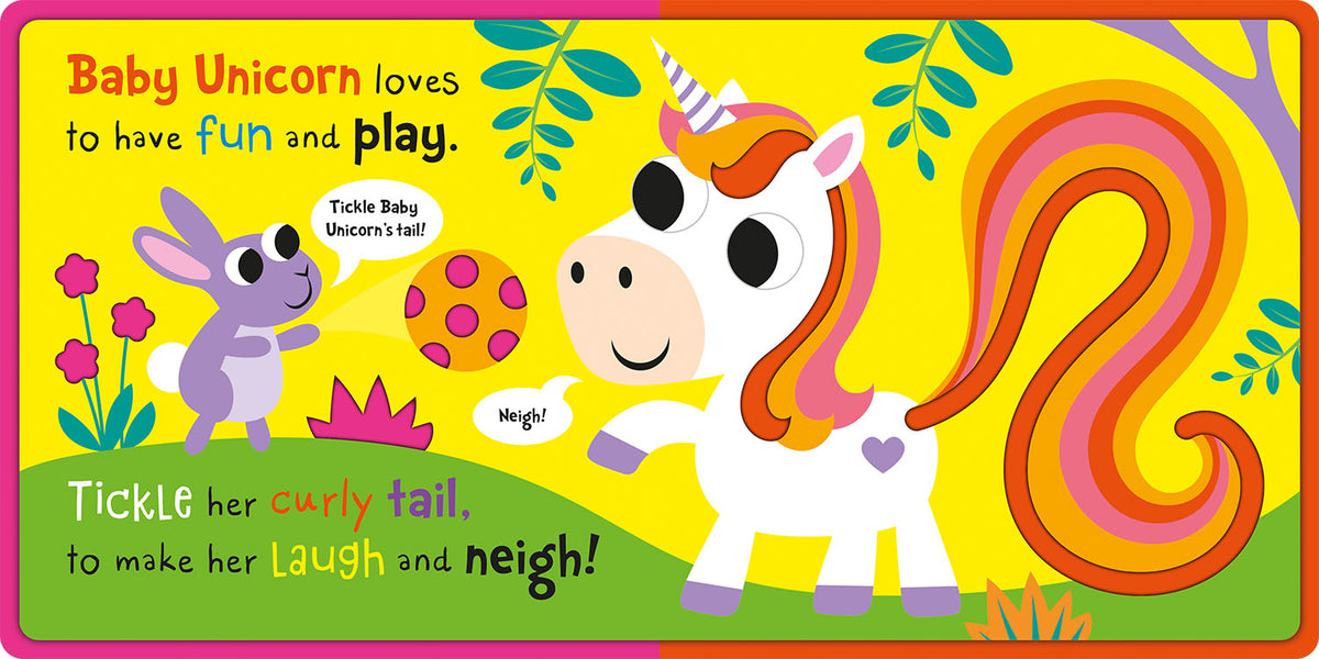 Can You Tickle A Unicorn Touch & Feel Board Book