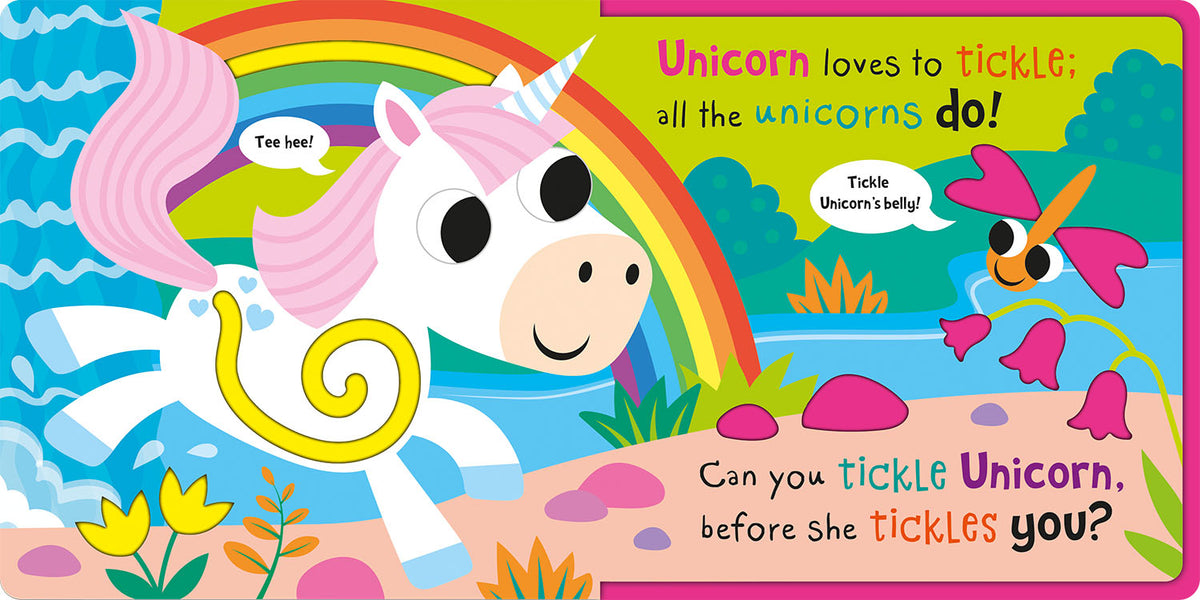 Can You Tickle A Unicorn Touch & Feel Board Book