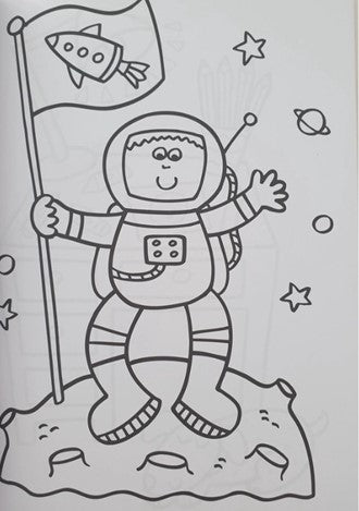 My Big Purple Book Of Colouring