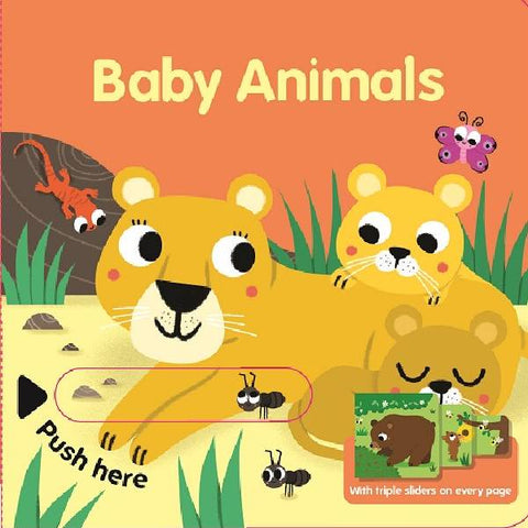 Push and Pull Baby Animals Board