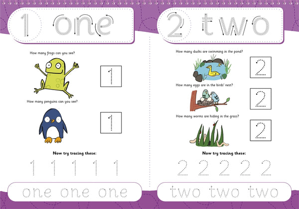 Help with Homework Giant Wipe Clean Learning Activity Pad 3+