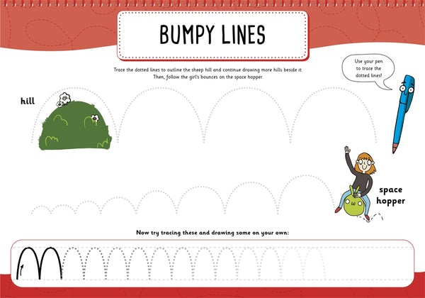 Help with Homework Giant Wipe Clean First Learning Activity Pad – First Steps