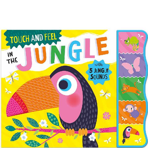 Touch And Feel Jungle Sound Book