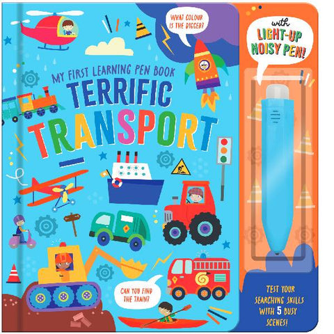 My First Pen Book Terrific Transport