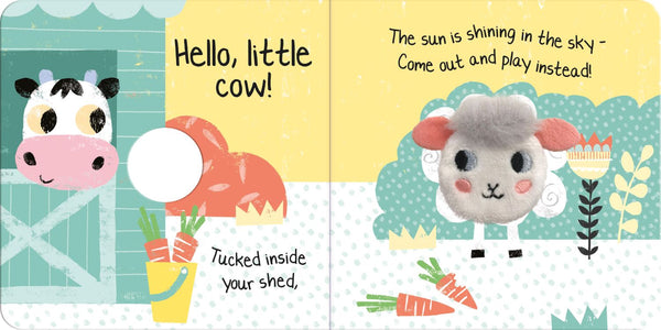 Hello Little Lamb Finger Puppet Book