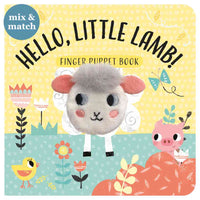 Hello Little Lamb Finger Puppet Book