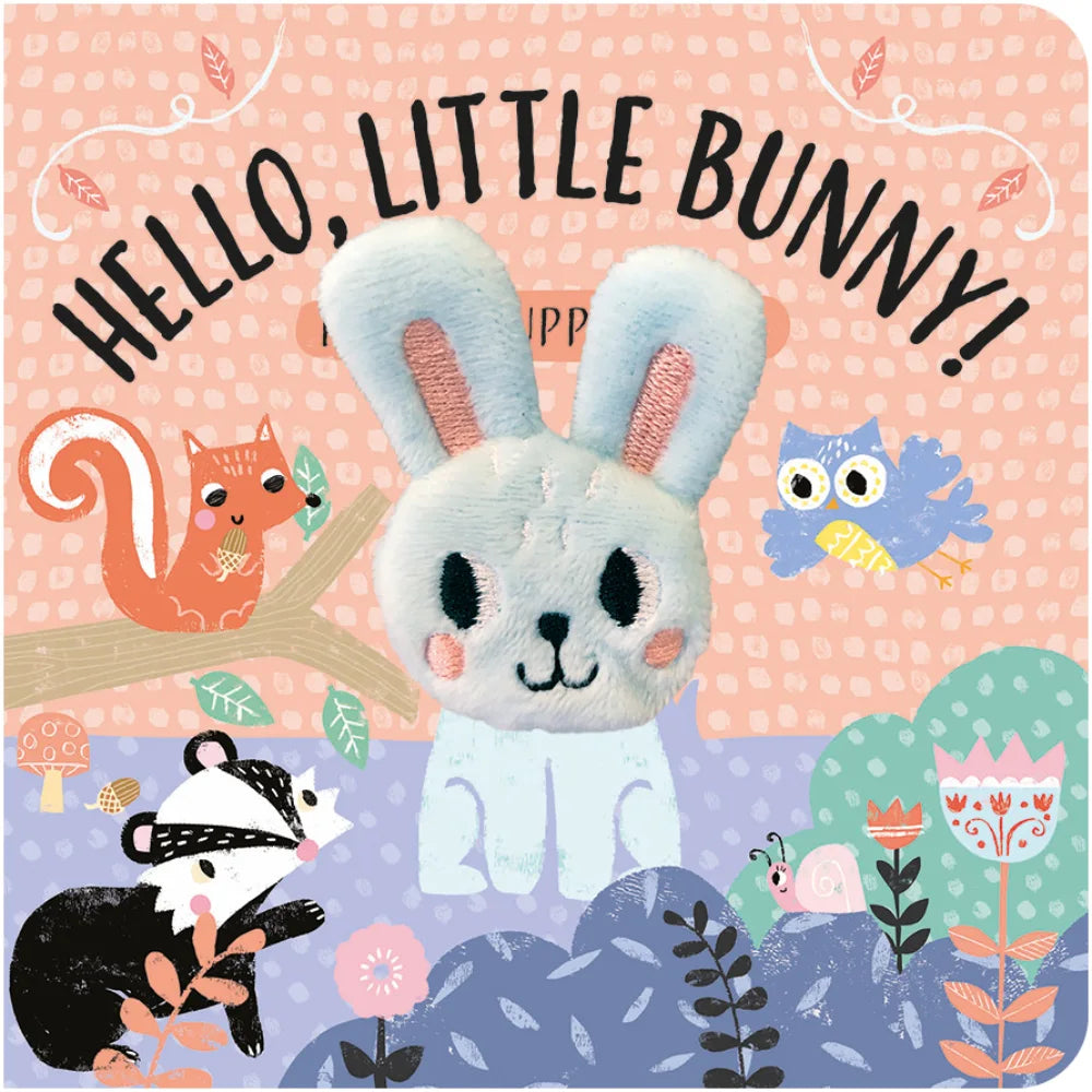 Hello Little Bunny Finger Puppet Book