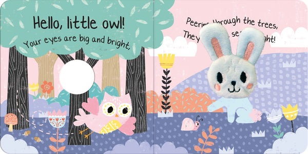 Hello Little Bunny Finger Puppet Book