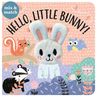 Hello Little Bunny Finger Puppet Book