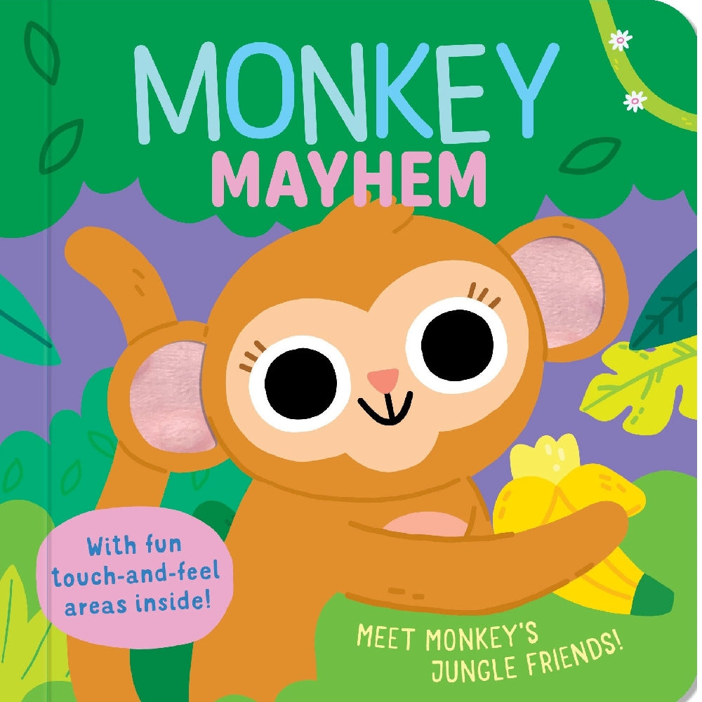 Monkey Mayhem Touch And Feel Board