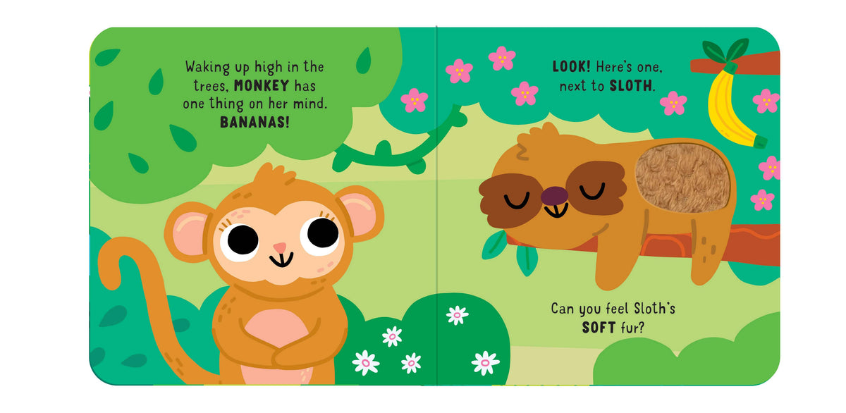 Monkey Mayhem Touch And Feel Board