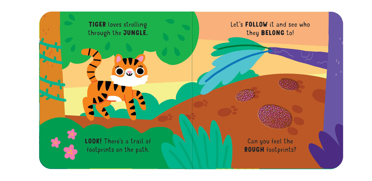 Tigers Trail Touch And Feel Board